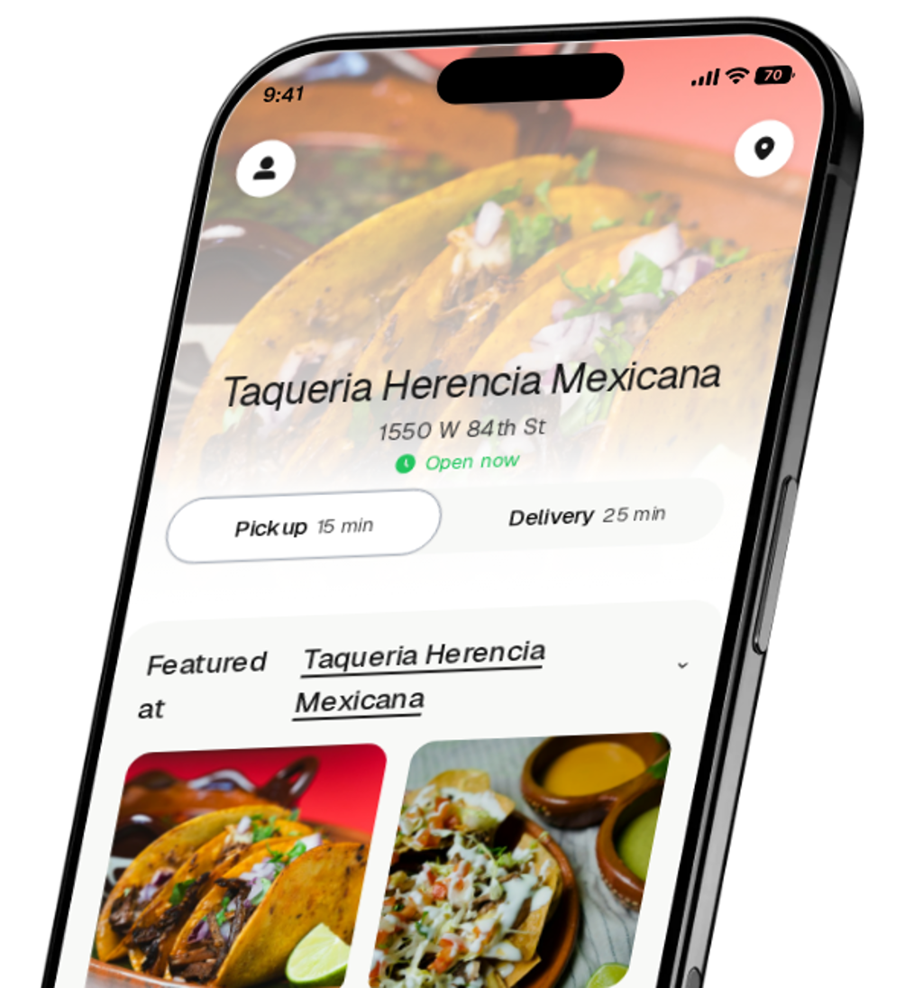 Taqueria Herencia Mexicana app preview