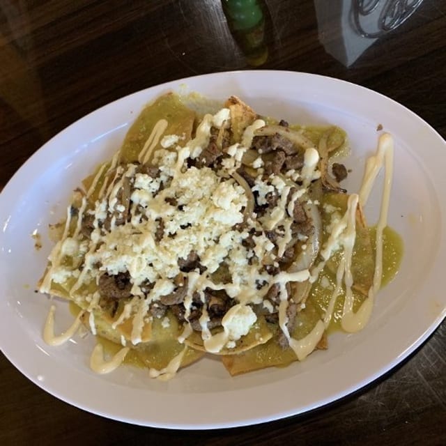 Queso Chilaquiles Verdes.