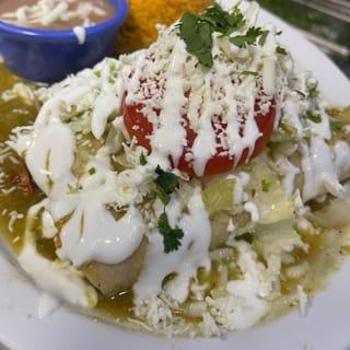 Enchiladas Verdes
