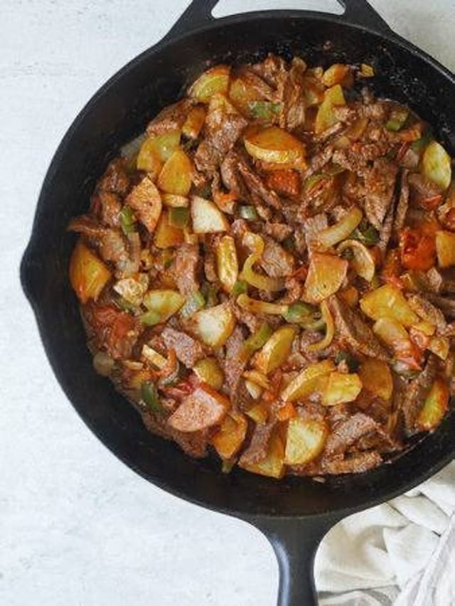 Bistec Ranchero.